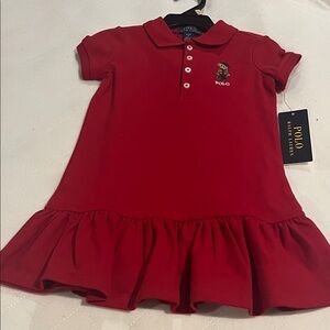 Ralph Lauren Scarlet Polo Dress